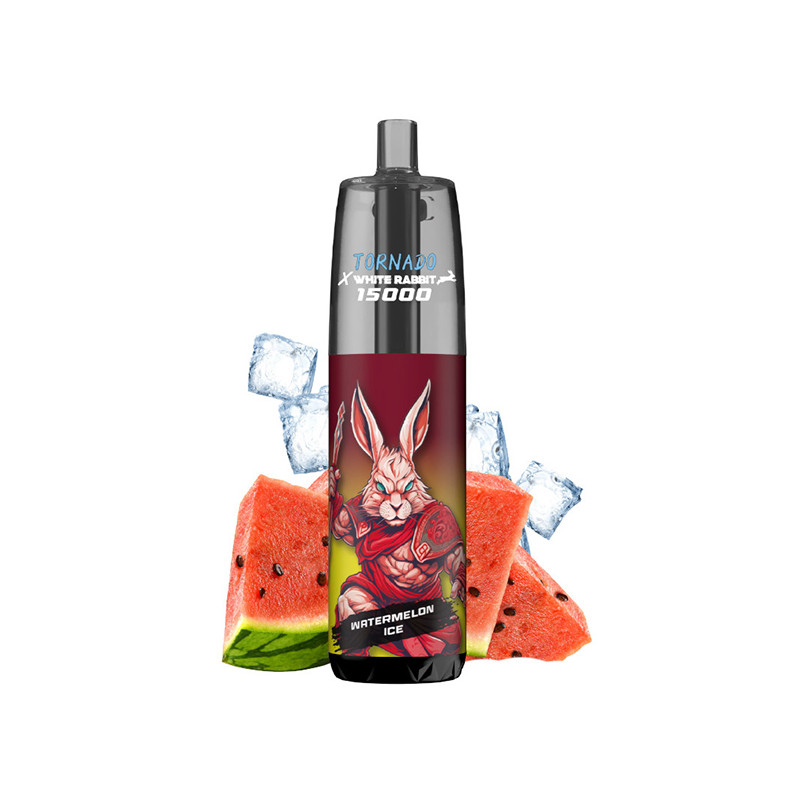 kit pod jetable watermelon ice 650mah 14ml tornado x white rabbit.jpg